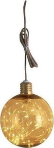 Lampa wisząca lampa wisząca Globe 60 led 17 x 17 x 21 cm brąz 2 szt 1