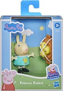Figurka Hasbro Świnka Peppa Zabawa z przyjaciółmi - Królik Rebeka (F2208) 1