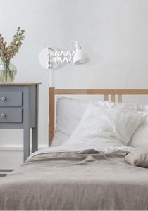 Kinkiet lampa ścienna Scissor 15 cm E14 stal 28W srebrna 3