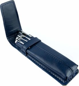 Kemer 062 Piórnik mały twardy - granat KEMER 2