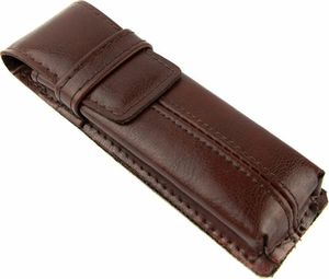 Kemer 062 Piórnik mały twardy - jasny brąz KEMER 2