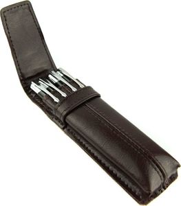 Kemer 062 Piórnik mały twardy-brąz KEMER 2