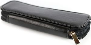 Piórnik Kemer 072 Piórnik duży owalny-czarny KEMER 3