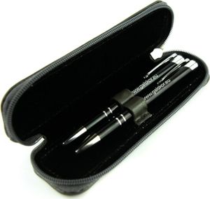 Piórnik Kemer 317 Piórnik owalny mały - szary KEMER 2