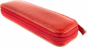 Piórnik Kemer 317 Piórnik owalny mały-czerwony KEMER 3