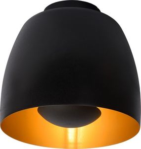 Lampa sufitowa Lucide Lampa sufitowa LED Ready czarna do salonu Lucide NOLAN 30188/01/30 1