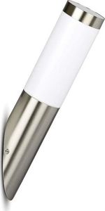 Kinkiet lampa ścienna VT-832 E27 60W 37,6 cm IP44 RVS srebrno/biała 1