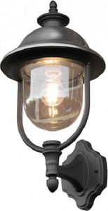 Kinkiet lampa ścienna Parma Up 75W 230V 48 cm aluminium czarna 1