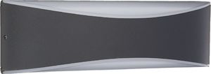 Kinkiet lampa ścienna Konda led 850 lumen 23 cm aluminium antracyt 1