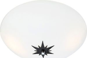 Lampa sufitowa Markslojd Nowoczesny plafon przysufitowy biały Markslojd ROSE LED Ready 108207 1