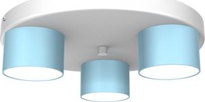 Lampa sufitowa Milagro Lampa podsufitowa LED Ready niebieska do kuchni Milagro MLP7551 1