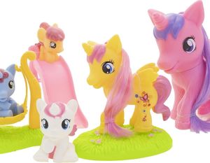 Figurka Pepco 5 Kucyków z zjeżdzalnią (32708401) 3