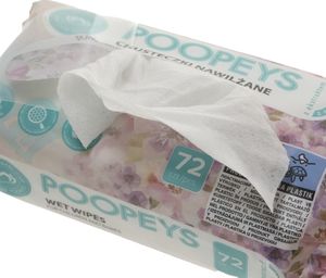 Pepco Chusteczki nawilżane Poopeys 98% wody, 72szt 3