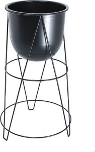 Pepco PEPCO Osłonka metalowa 28 x 28 x 50 cm Czarny 1