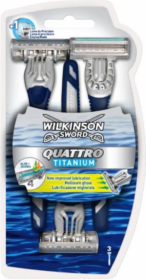 Wilkinson  Maszynka jednorazowa Quatro Sensitive 3 szt. 1