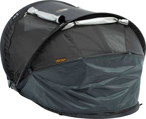 DERYAN Łóżeczko turystyczne pop-up Toddler Luxe z moskitierą, czarne 4