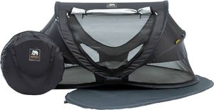 DERYAN Łóżeczko turystyczne pop-up Toddler Luxe z moskitierą, czarne 6