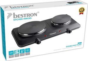 Płyta wolnostojąca Bestron Bestron Kuchenka dwupalnikowa AHP250D, 2250 W 3