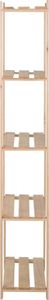 vidaXL Regał z 5 półkami, 80x28,5x170 cm, drewno sosnowe 3