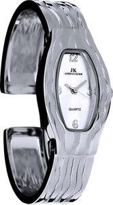 Zegarek Jordan Kerr Jordan Kerr Damski zegarek, analogowy, owalna tarcza, wyżłobiona bransoleta, antyalergiczny 1