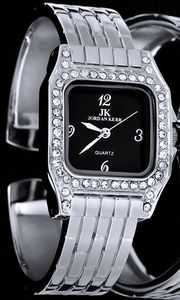 Zegarek Jordan Kerr Jordan Kerr Zegarek damski, bransoleta klips, zdobiony cyrkoniami, antyalergiczny 4