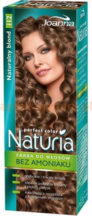 Joanna Naturia Perfect Color Farba do włosów nr 112 naturalny blond 1