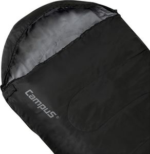 Campus Śpiwór mumia z kapturem CAMPUS Pioneer 200 czarny - prawy 3