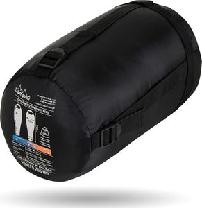 Campus Śpiwór mumia z kapturem CAMPUS Pioneer 200 czarny - prawy 4