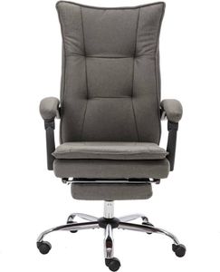 Krzesło biurowe vidaXL Szare 2