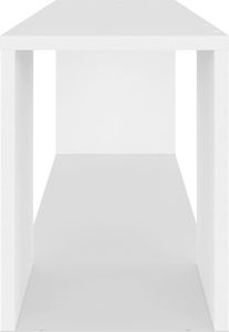 vidaXL Szafka pod TV, biała, 100x24x32 cm, płyta wiórowa! 5