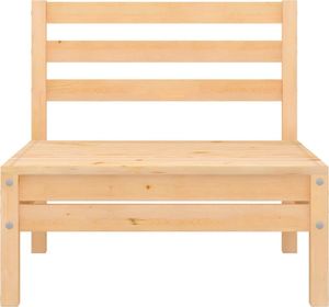 vidaXL 3-cz. zestaw wypoczynkowy do ogrodu, lite drewno sosnowe ! 6