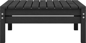 vidaXL 3-cz. zestaw wypoczynkowy do ogrodu, czarny, drewno sosnowe ! 11