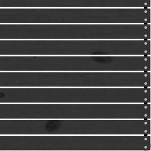 vidaXL 3-cz. zestaw wypoczynkowy do ogrodu, czarny, drewno sosnowe ! 8