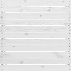 vidaXL 3-cz. zestaw mebli wypoczynkowych do ogrodu, biały, sosnowy ! 12