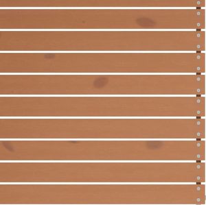 vidaXL 2-osobowa sofa ogrodowa, miodowy brąz, lite drewno sosnowe ! 6