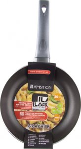 Patelnia Ambition PATELNIA Z POWŁOKĄ ILAG BASIC 20 CM GRAPHITE 34053 10