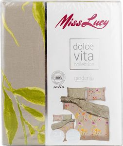 Miss Lucy Komplet pościeli Miss Lucy Dolce Vita Gardenia 220x200 cm i 2x70x80 cm 3