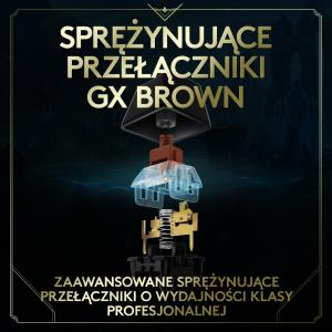Klawiatura Logitech G Pro League of Legends Edition GX Brown (920-010537) 3
