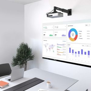 Uchwyt do projektorów Maclean Uchwyt ścienny projektora krótkoogniskowego MC-945 8