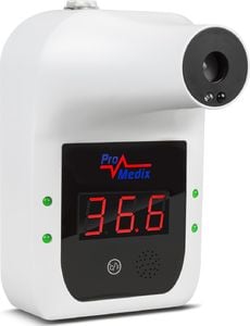 Termometr ProMedix PR-685 ścienny bezdotykowy na podczerwień 1