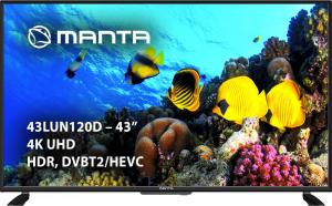 Telewizor Manta 43LUN120D LED 43'' 4K Ultra HD 1