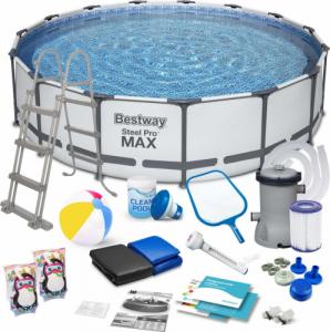 Bestway Basen stelażowy Steel Pro Max 457cm 18w1 (56488) 1
