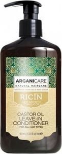 Arganicare Arganicare Castor Oil Odżywka bez spłukiwania stymulująca porost włosów 400 ml 1