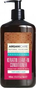 Arganicare Arganicare Keratin Odżywka bez spłukiwania do kręconych włosów z keratyną 400 ml 1