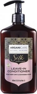 Arganicare Arganicare Silk Odżywka bez spłukiwania do suchych i zniszczonych włosów z jedwabiem 400 ml 1