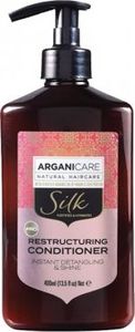 Arganicare Arganicare Silk Odżywka rozplątująca włosy z jedwabiem 400 ml 1
