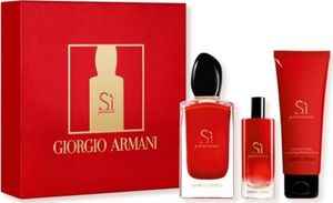 Giorgio Armani SET GIORGIO ARMANI Si Passione Pour Femme EDP spray 50ml + EDP 15ml + BODY LOTION 75ml 1