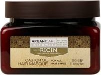 Arganicare Arganicare Castor Oil Maska stymulująca porost włosów 350 ml 1