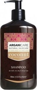 Arganicare Arganicare Coconut Szampon do bardzo suchych włosów z efektem puszenia 400 ml 1