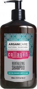 Arganicare Arganicare Collagen Szampon rewitalizujący do cienkich włosów 400 ml 1